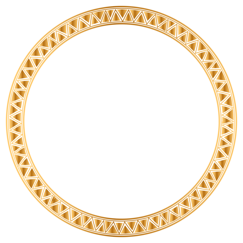 luxo dourado círculo quadro, Armação transparente com vintage mandala ouro circular padronizar clipart png