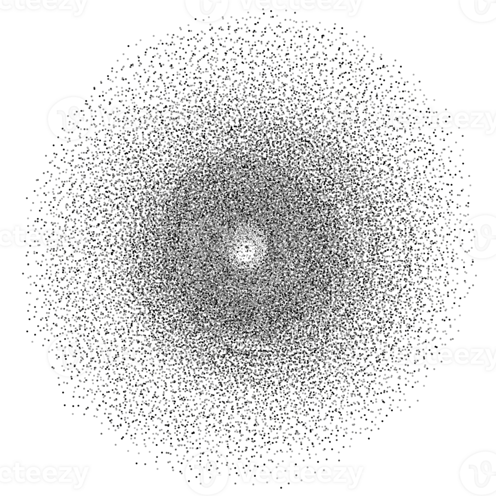 Gradient noise grain texture stains, black and white dotted spray shades, and sand dust spots. png