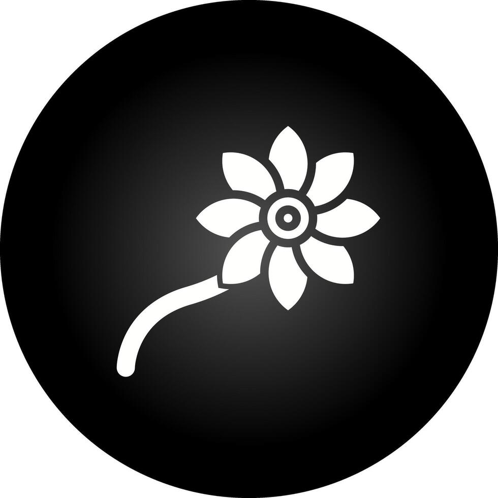 icono de vector de flor