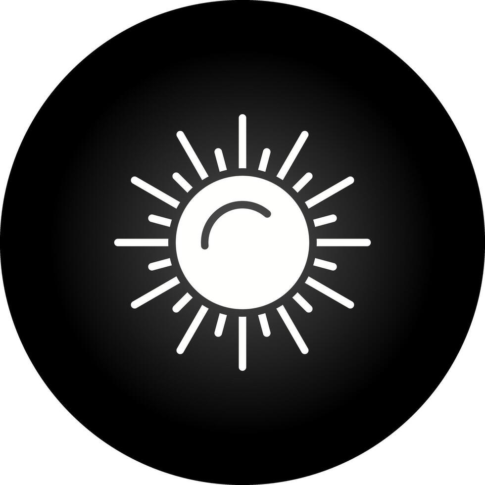 Sun Vector Icon