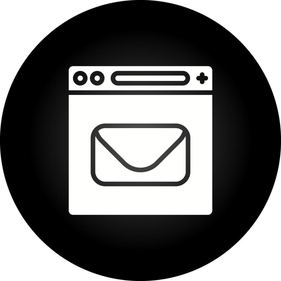 icono de vector de correo electrónico