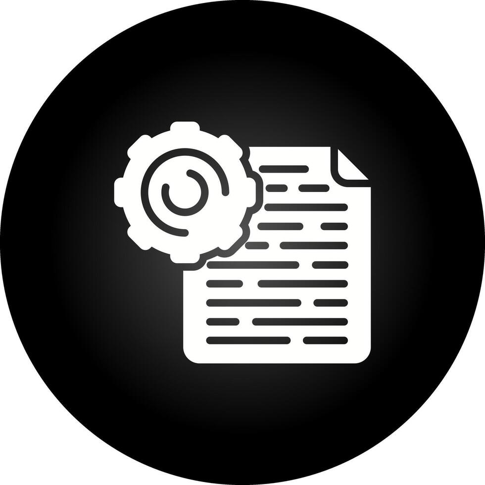 icono de vector de gestión de archivos