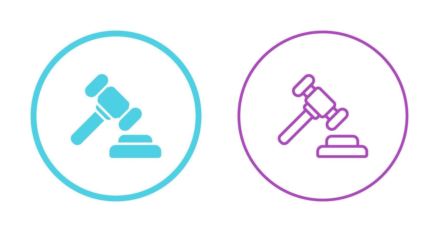 Gavel Vector Icon