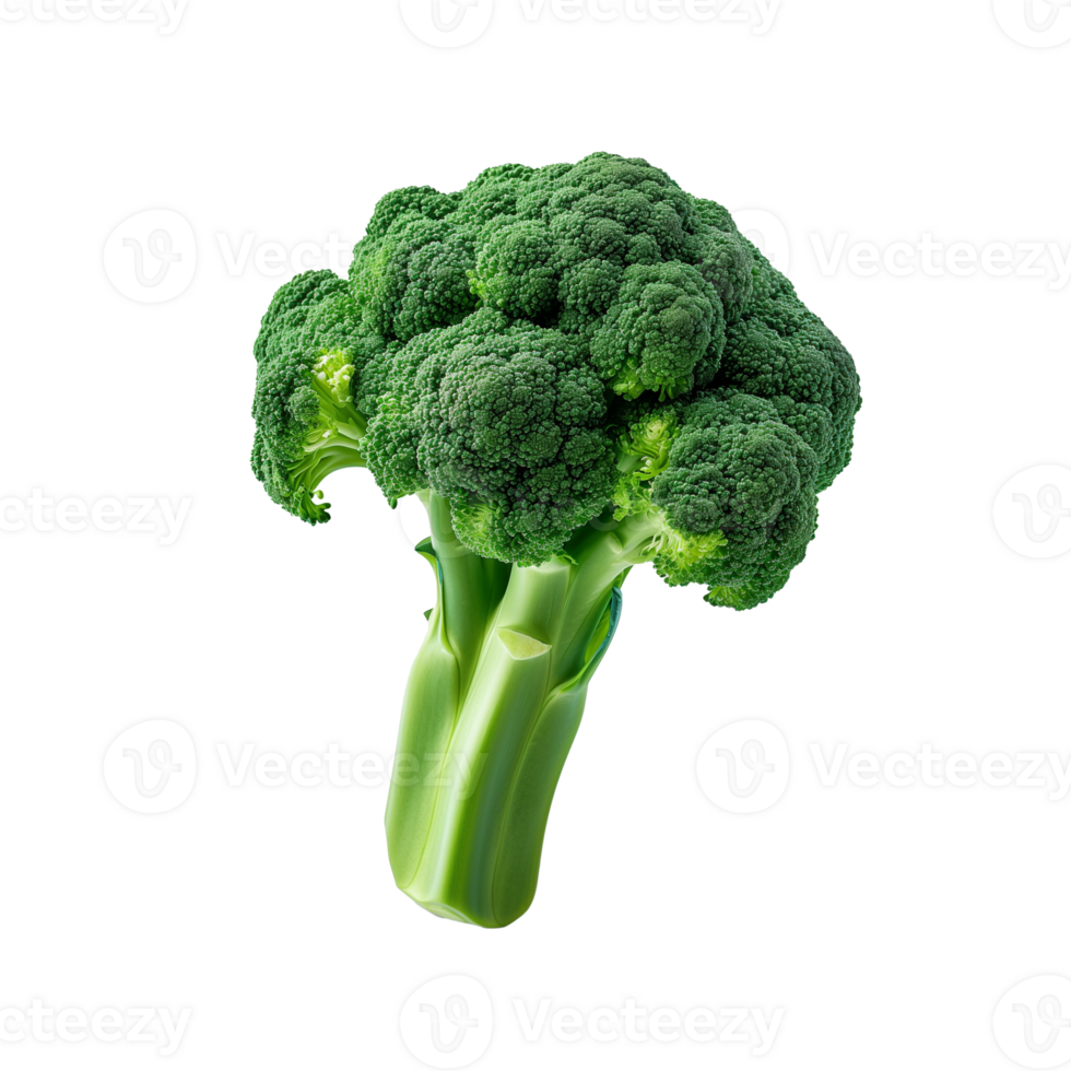 AI generated Broccoli Isolated on transparent background png