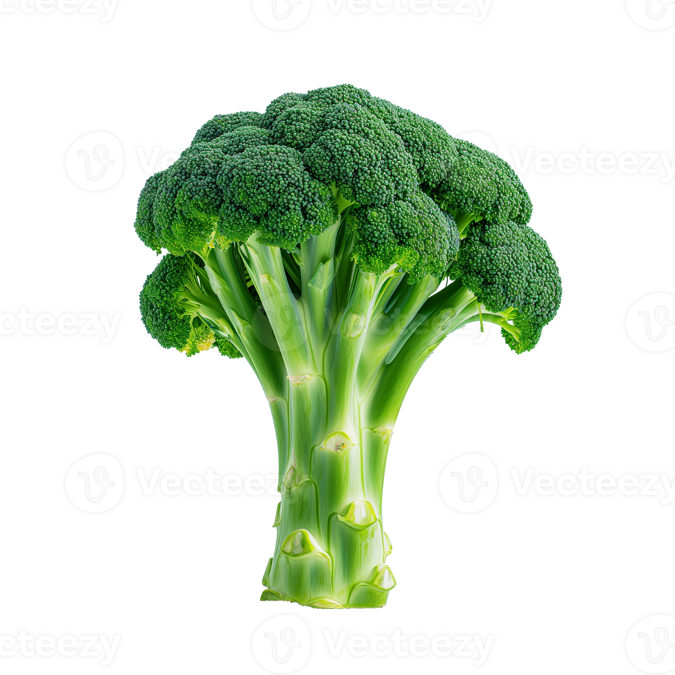 AI generated Broccoli Isolated on transparent background png