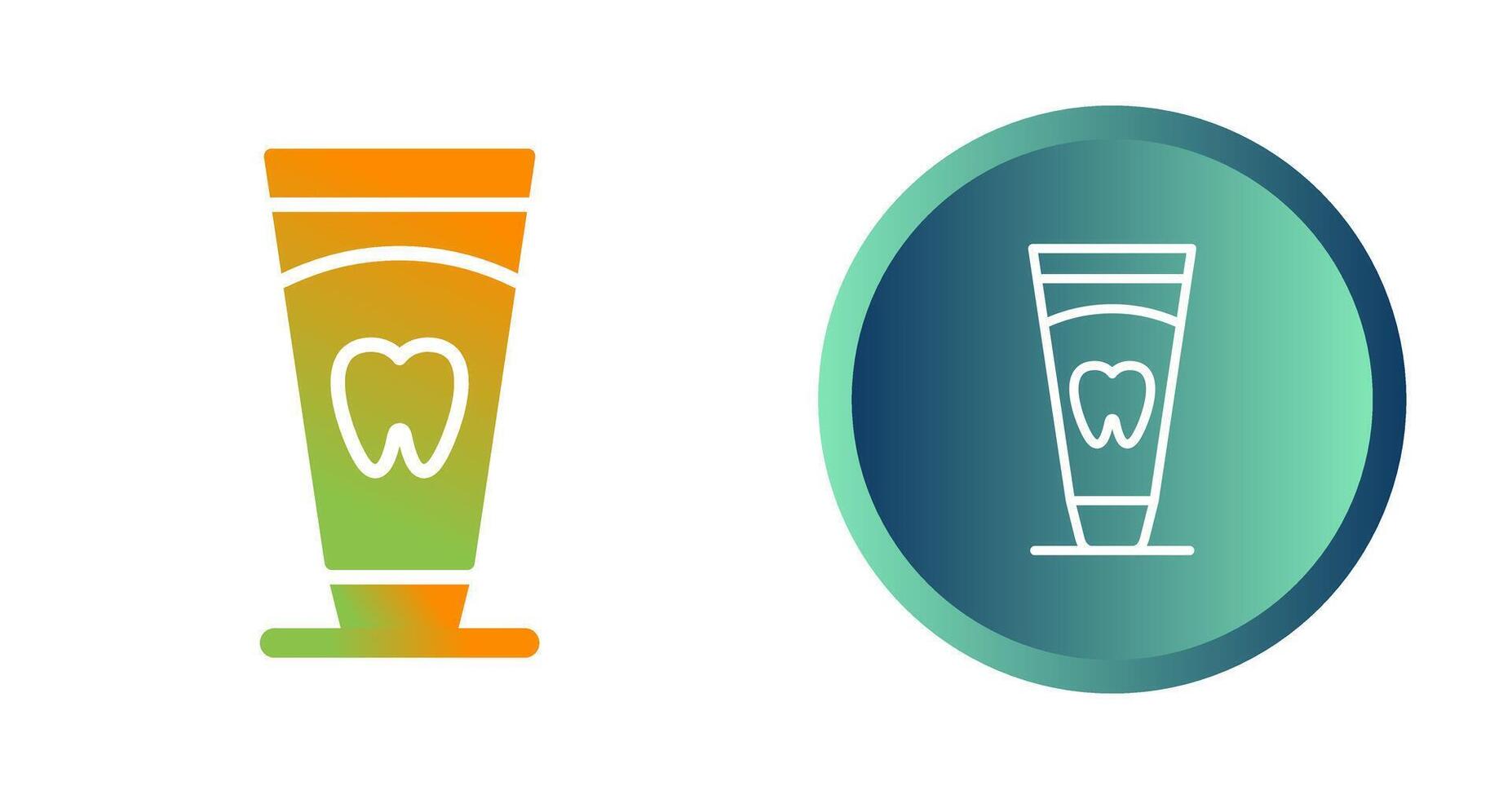 Toothpaste Vector Icon