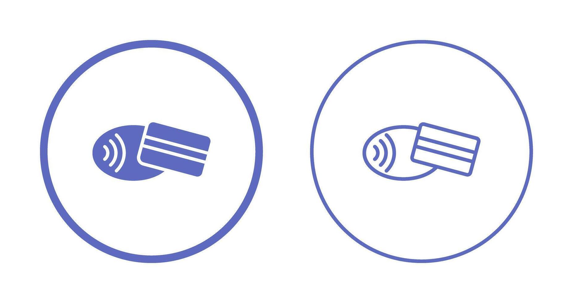 Contactless Payment Vector Icon