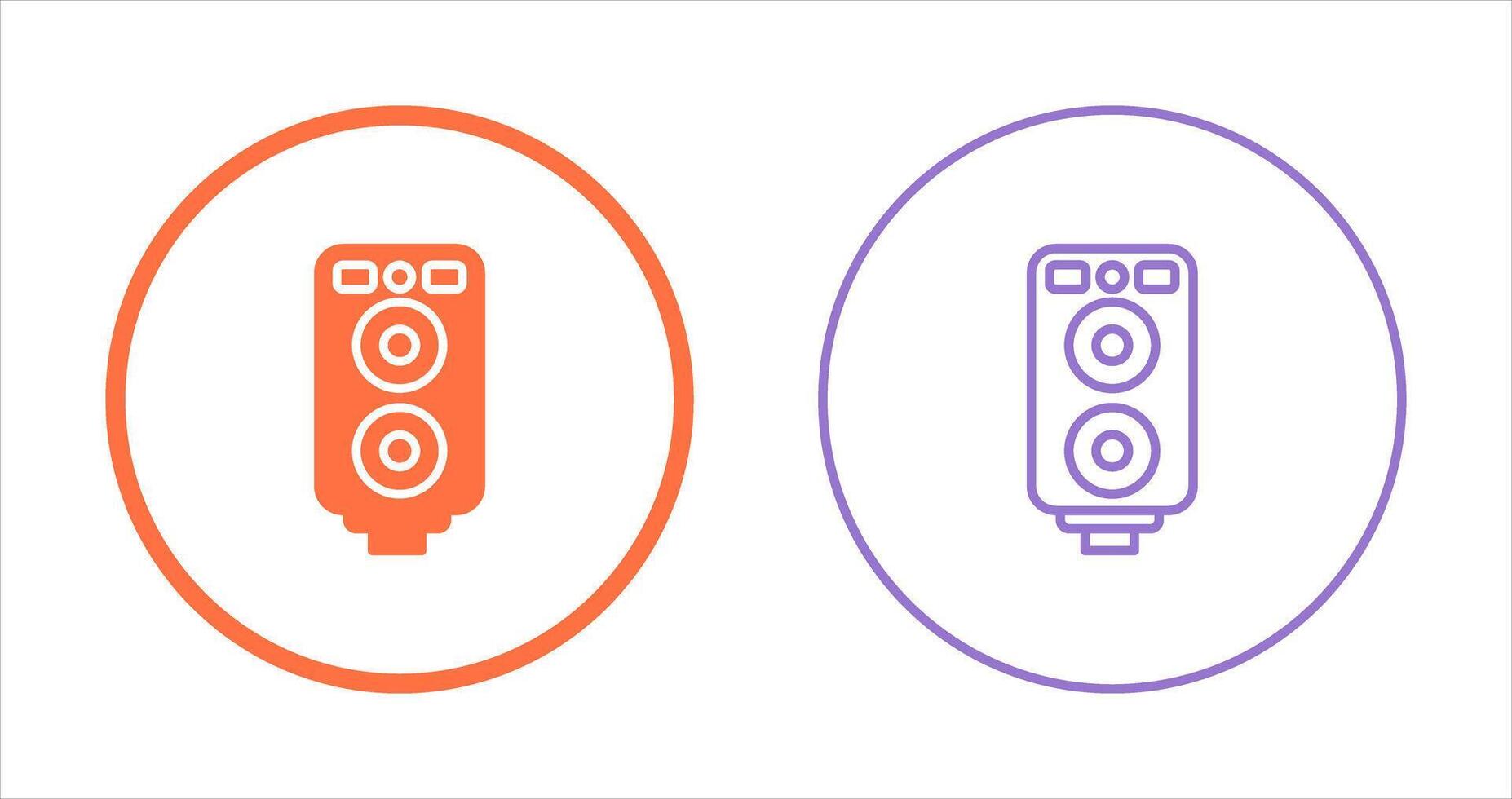 Sound System Vector Icon