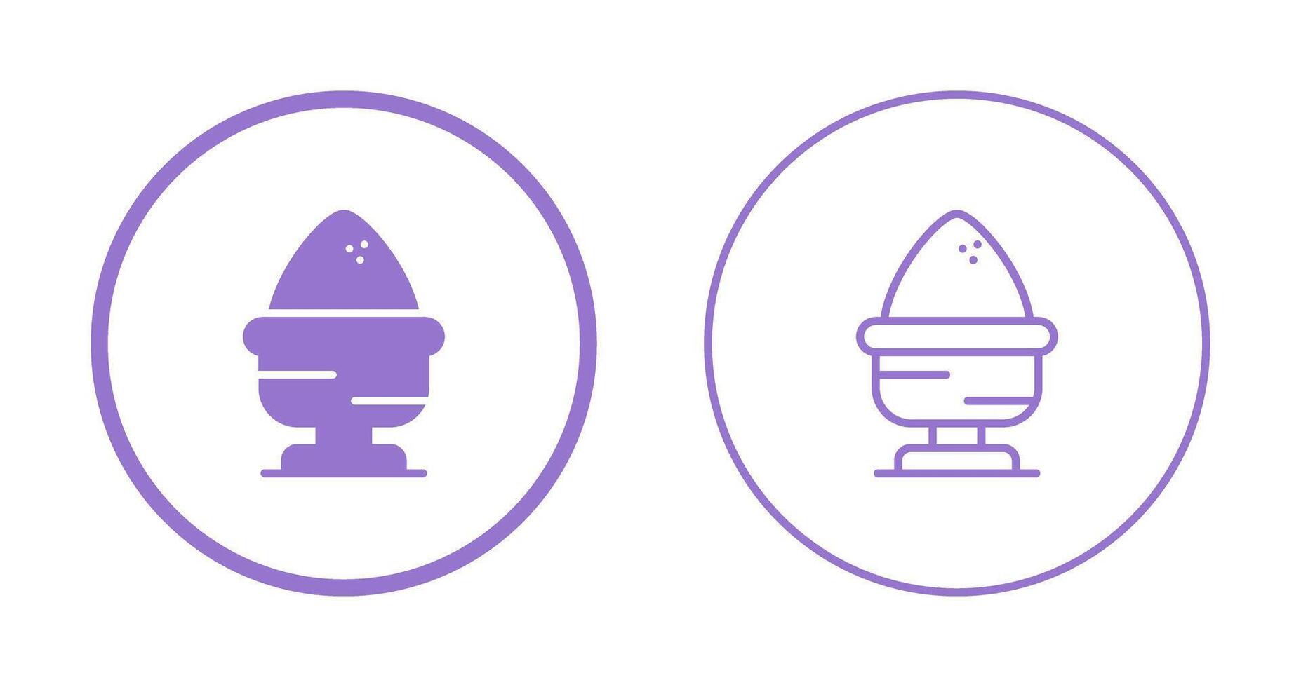 Boiled Egg Vector Icon