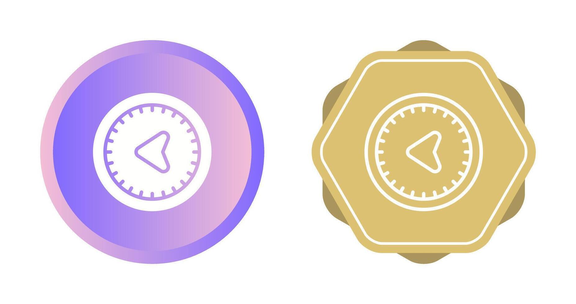 West Vector Icon