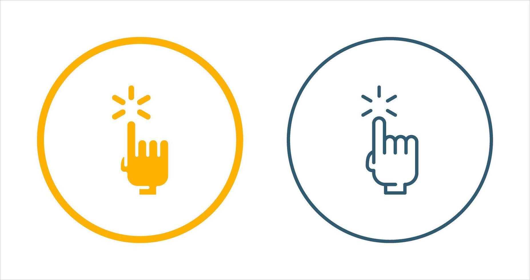 Click Vector Icon