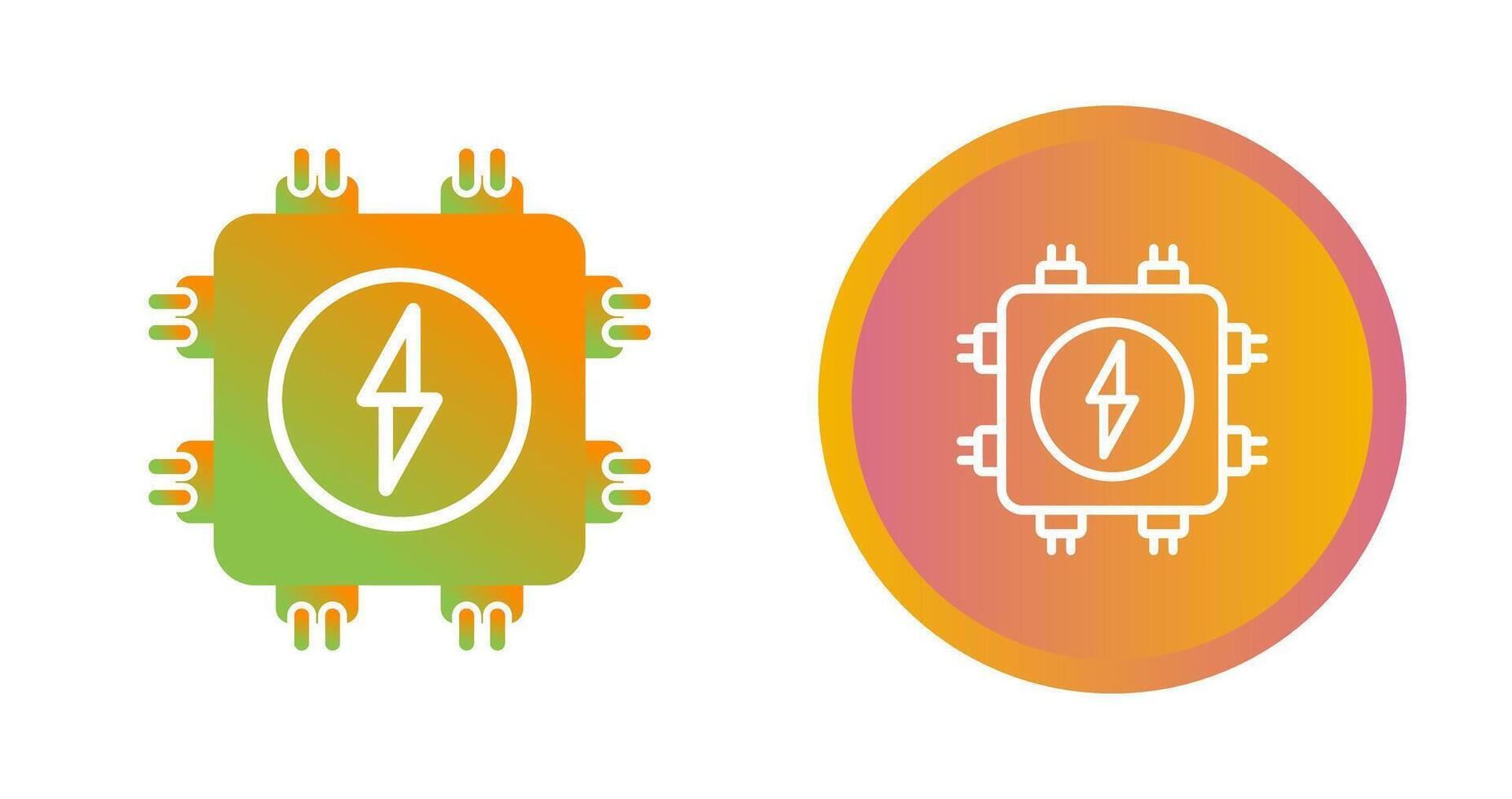 Junction Box Vector Icon