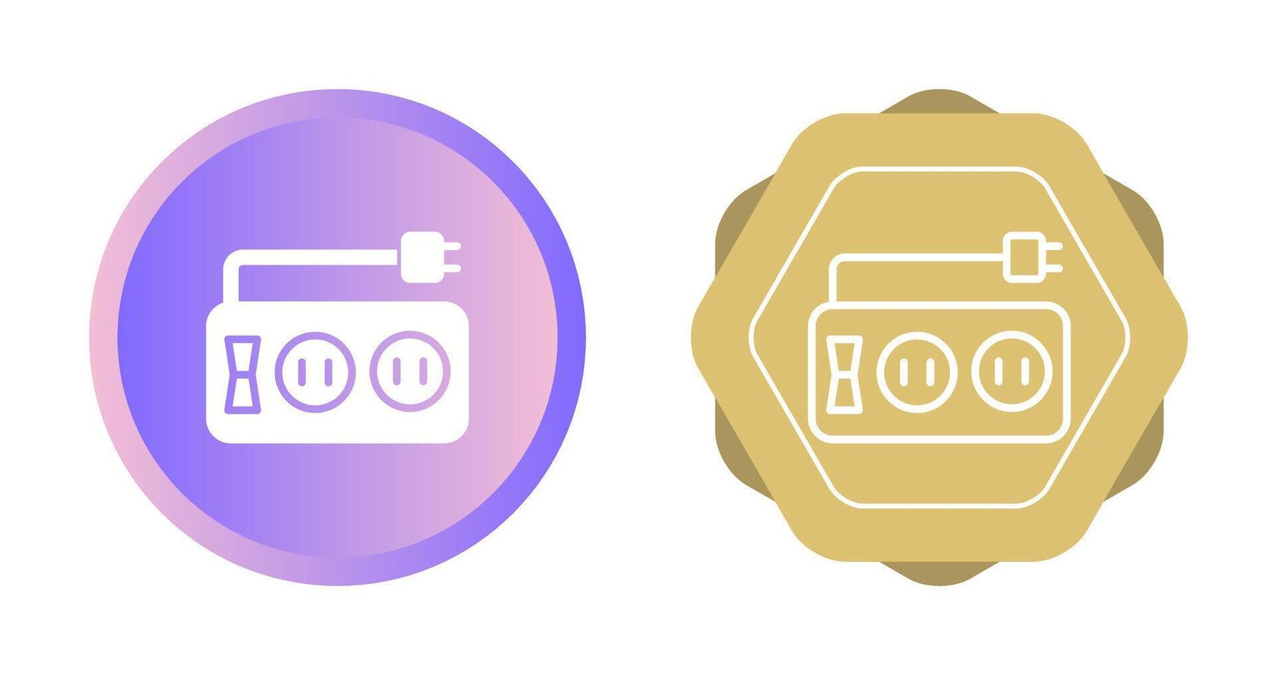 Power Strip Vector Icon