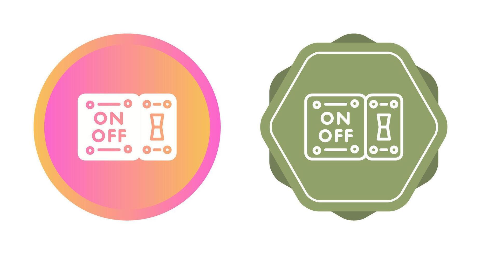 Light Switch Vector Icon
