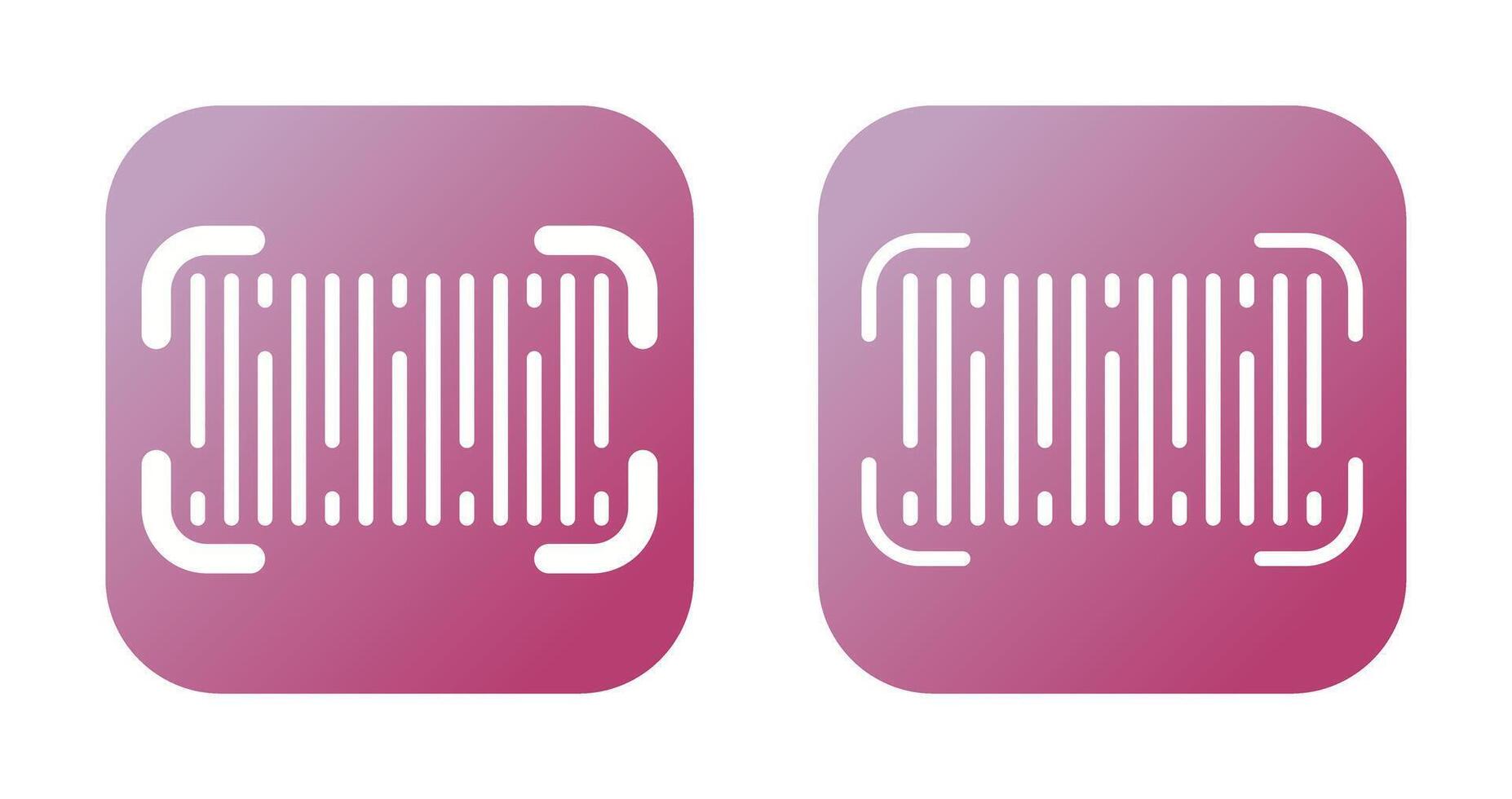 Barcode Vector Icon