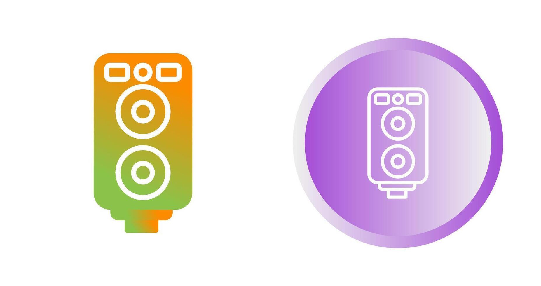 Sound System Vector Icon