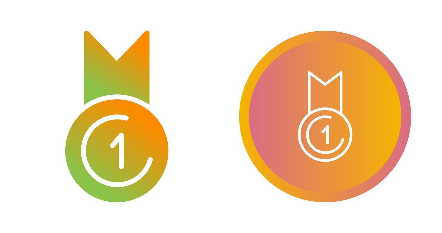 First Place Vector Icon