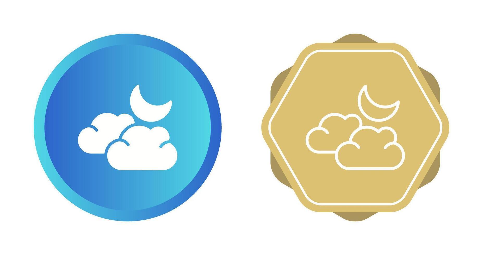 icono de vector de nube