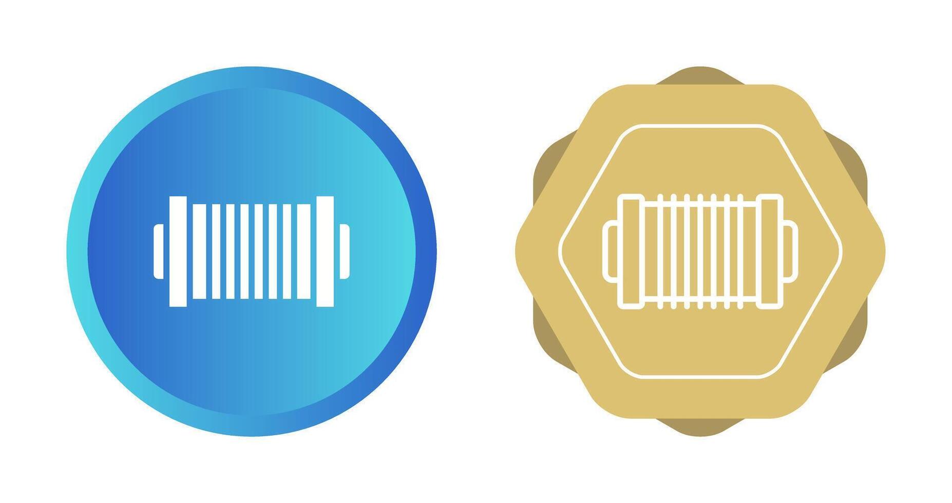 Cable Spool Roller Vector Icon