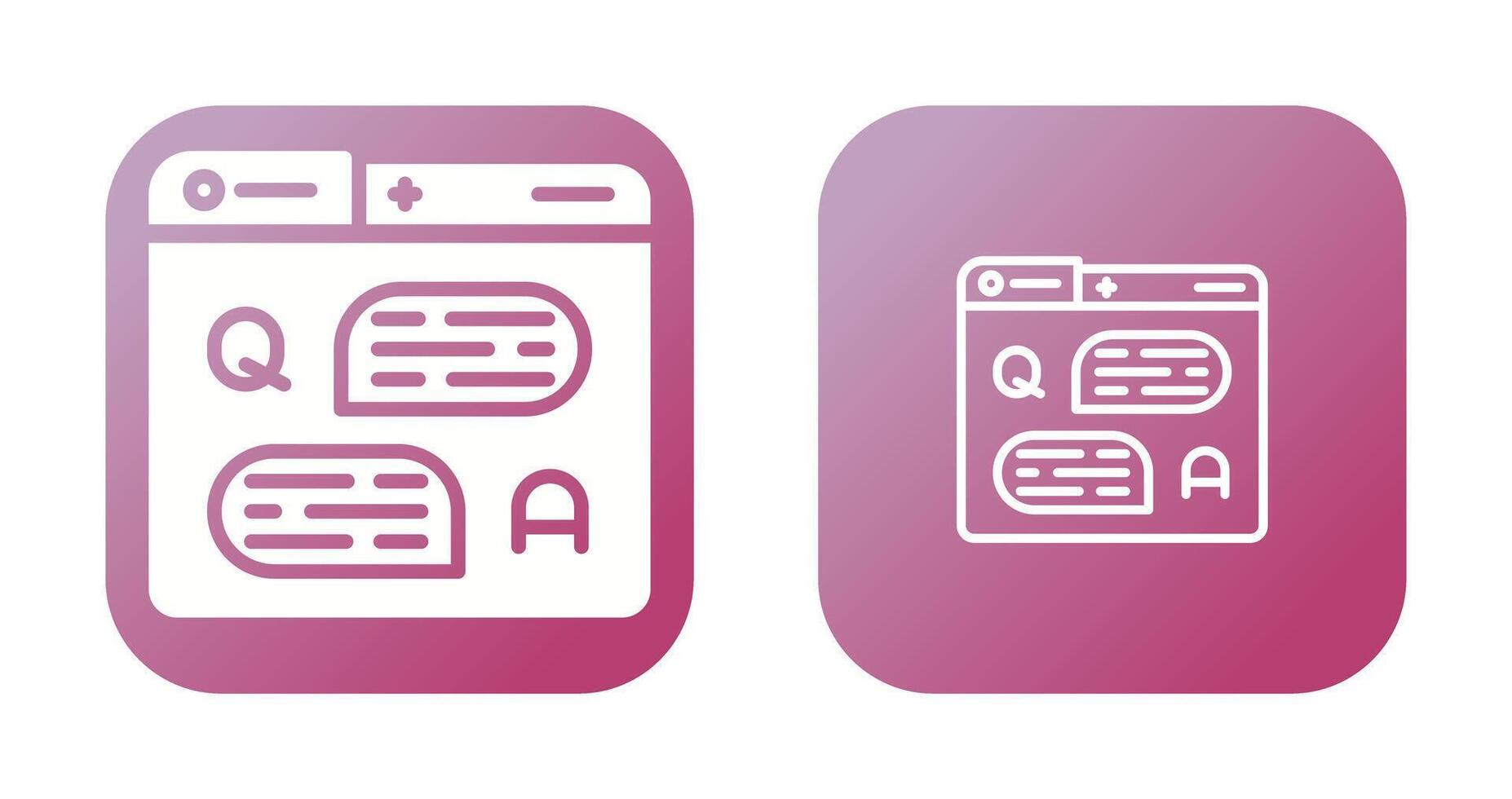 Forum Vector Icon