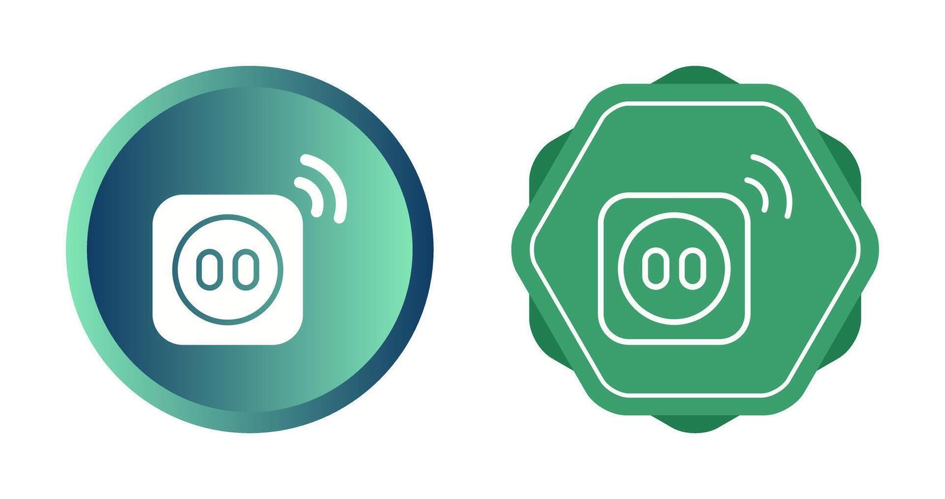Smart Plug Vector Icon