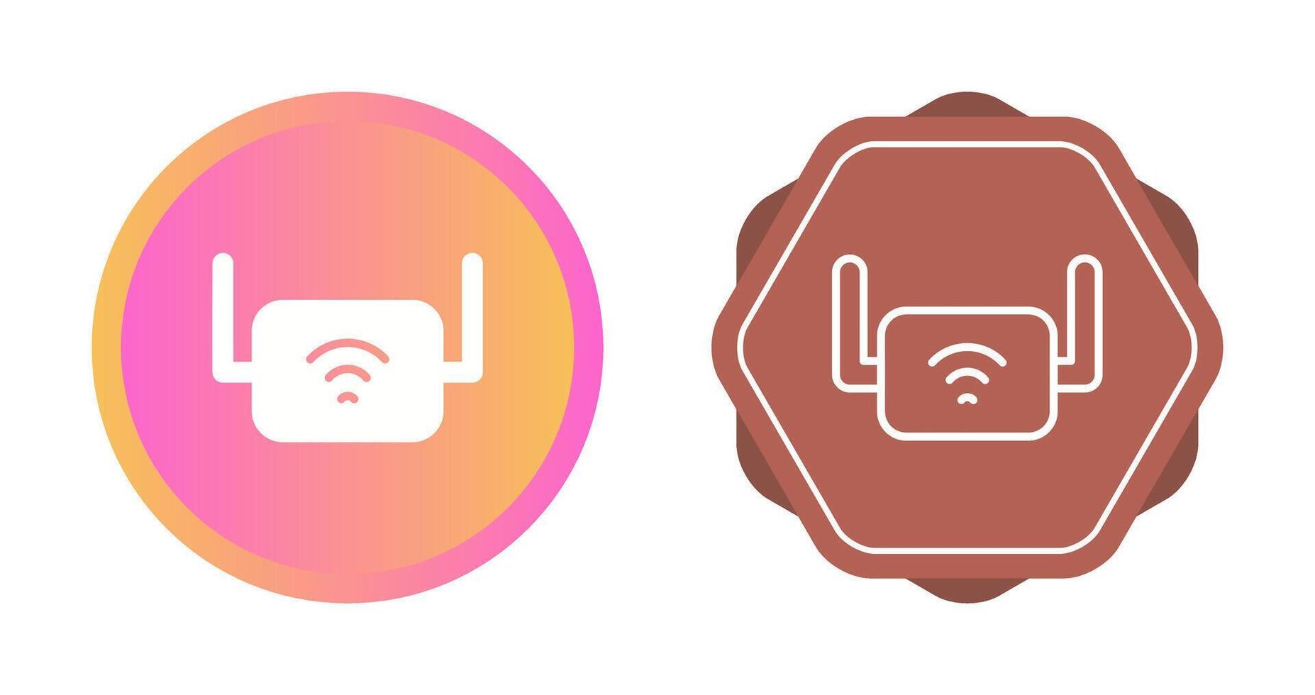 Wi-Fi Range Extender Vector Icon