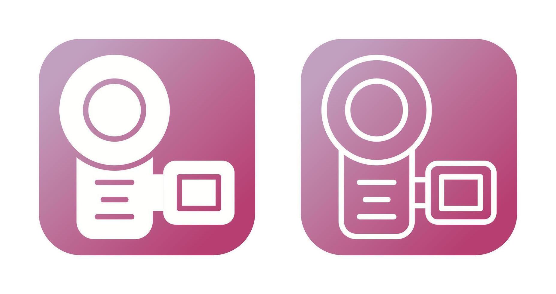 Video Camera Vector Icon