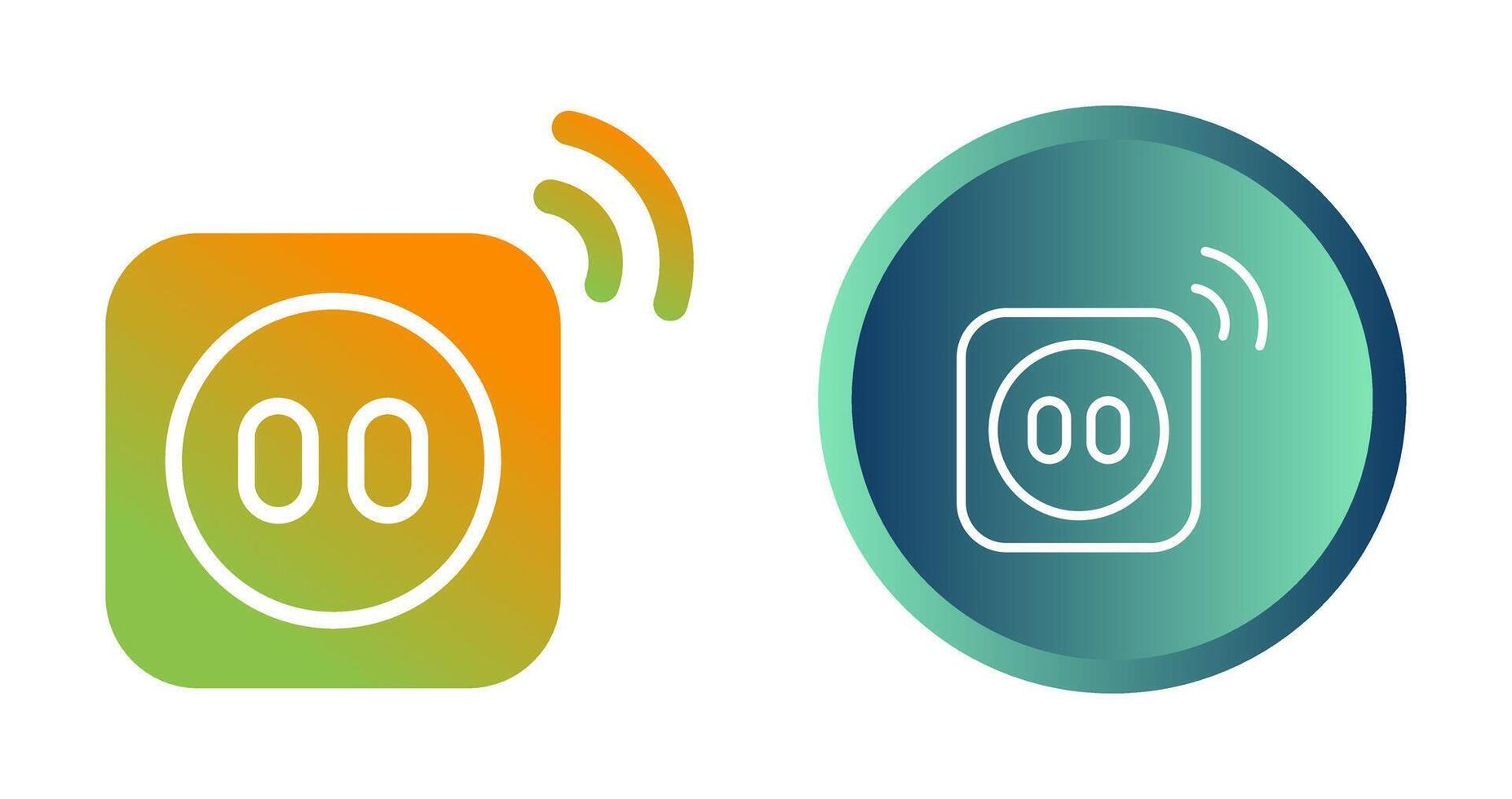 Smart Plug Vector Icon
