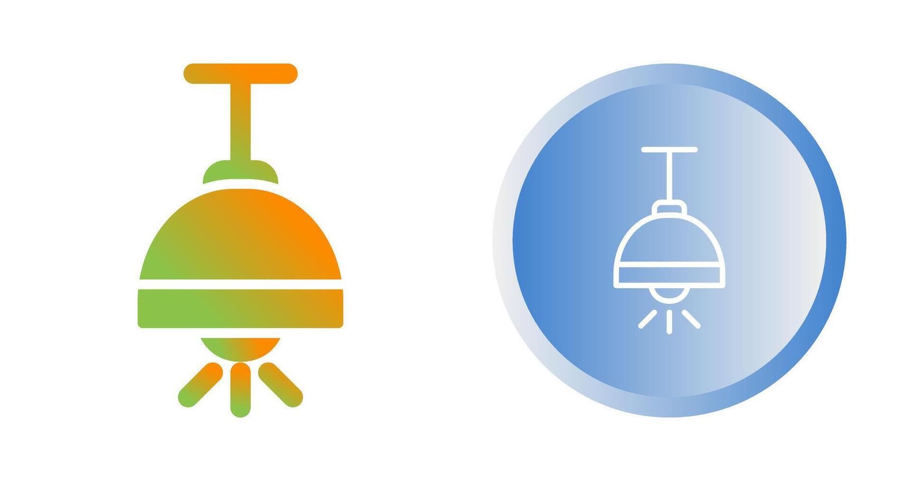 Ceiling Lamp Vector Icon