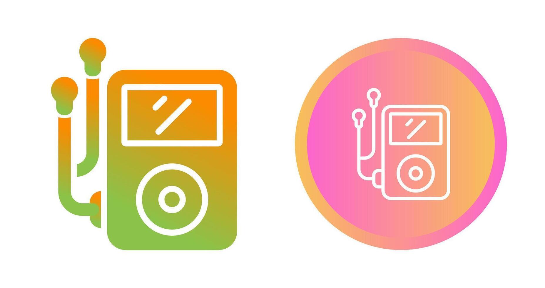 MP3 Player Vector Icon