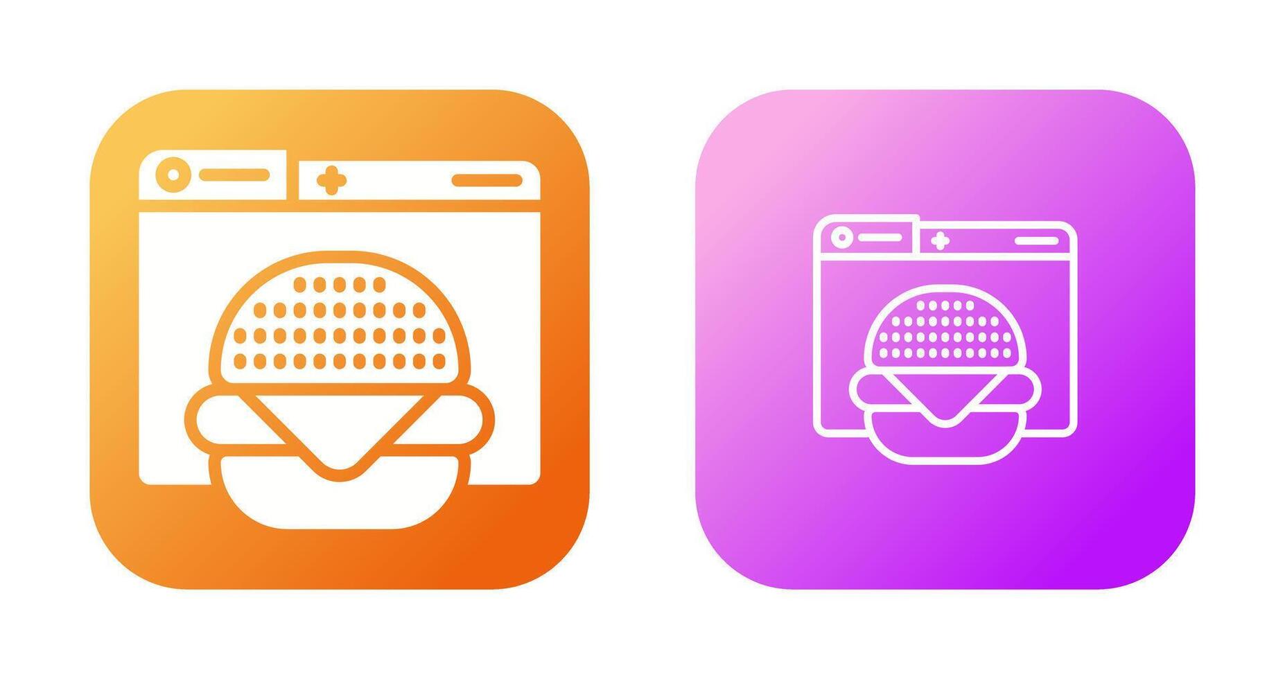 Fast Food Vector Icon