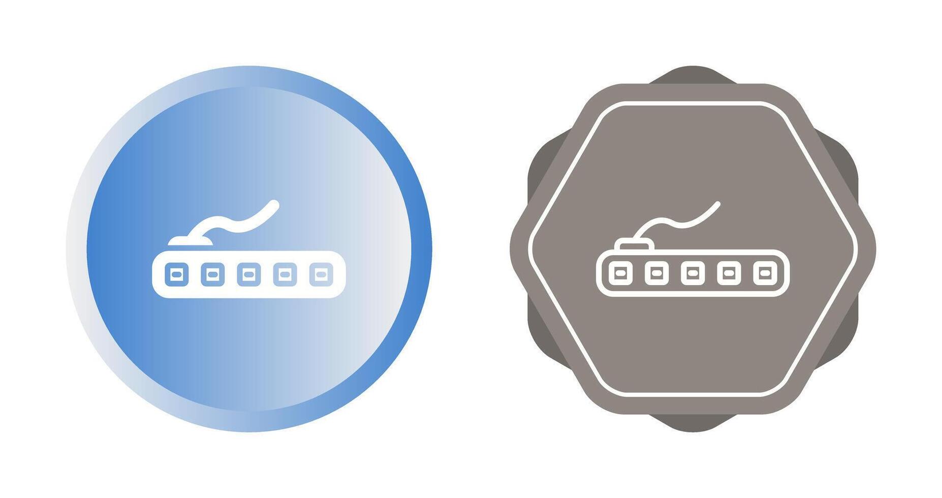 Wi-Fi Enabled LED Strip Vector Icon
