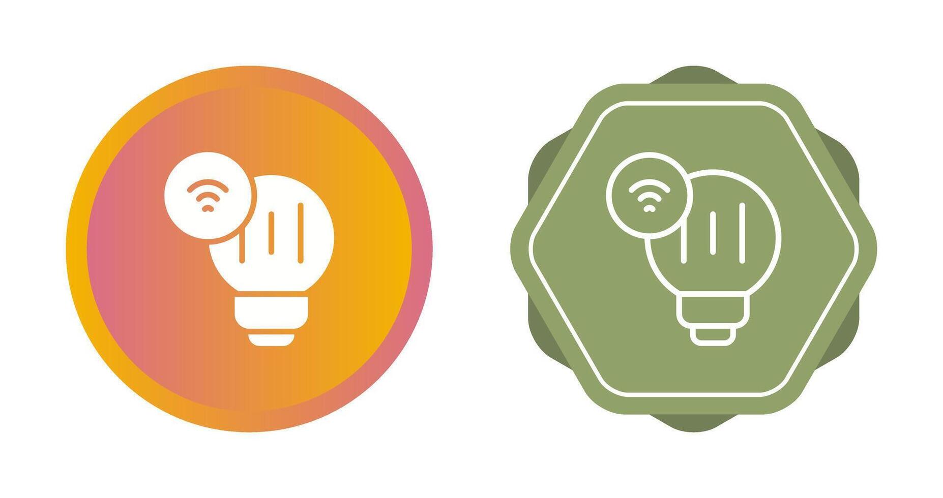 Smart Bulb Vector Icon