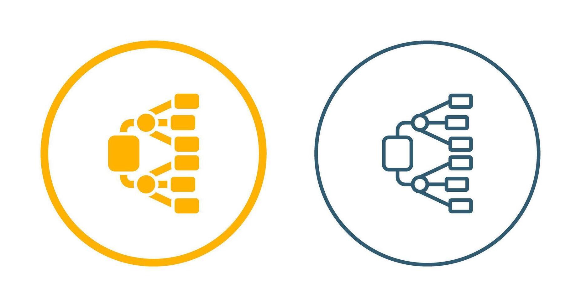 Network Diagram Vector Icon