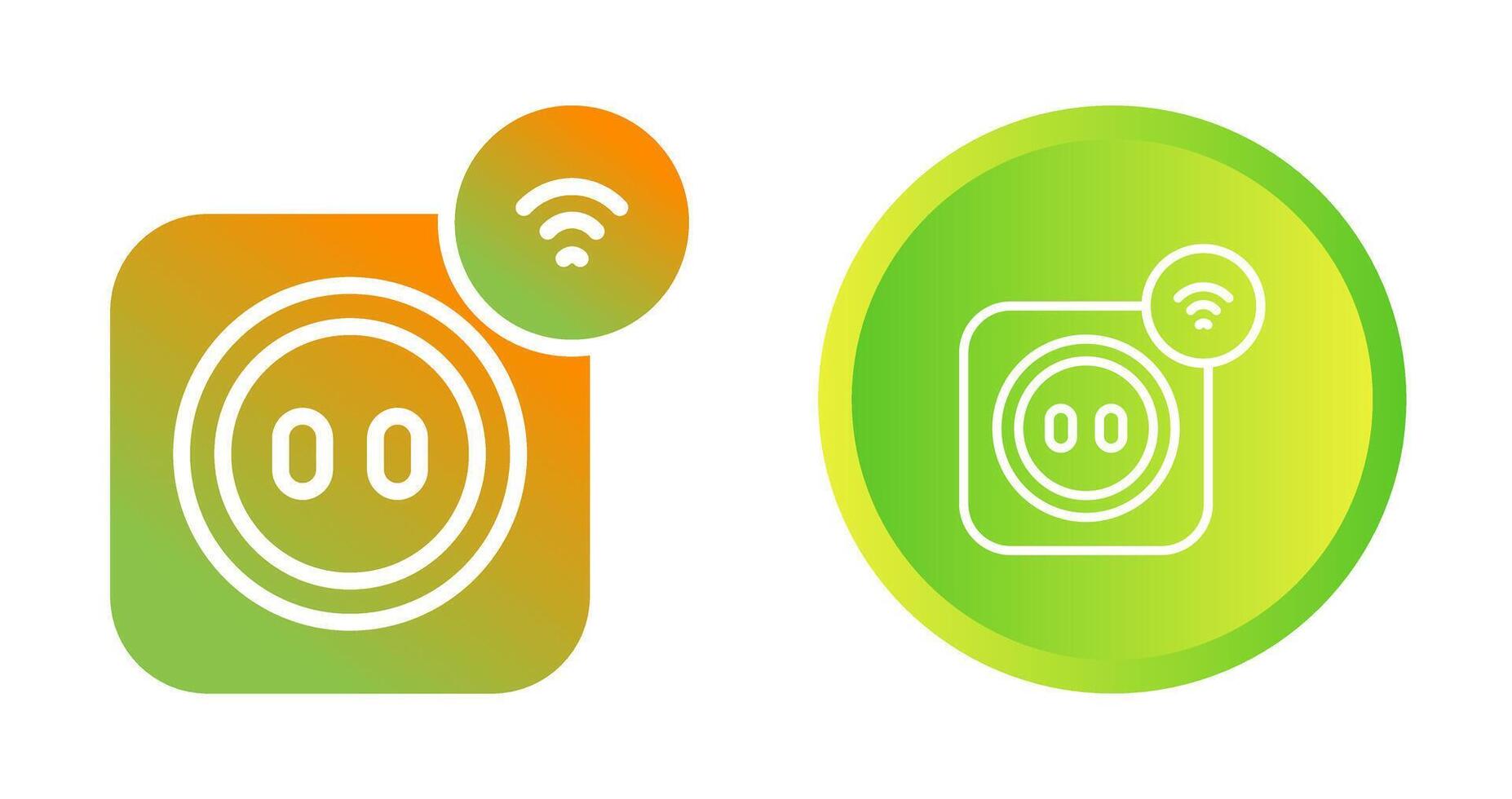 Smart Plug Vector Icon