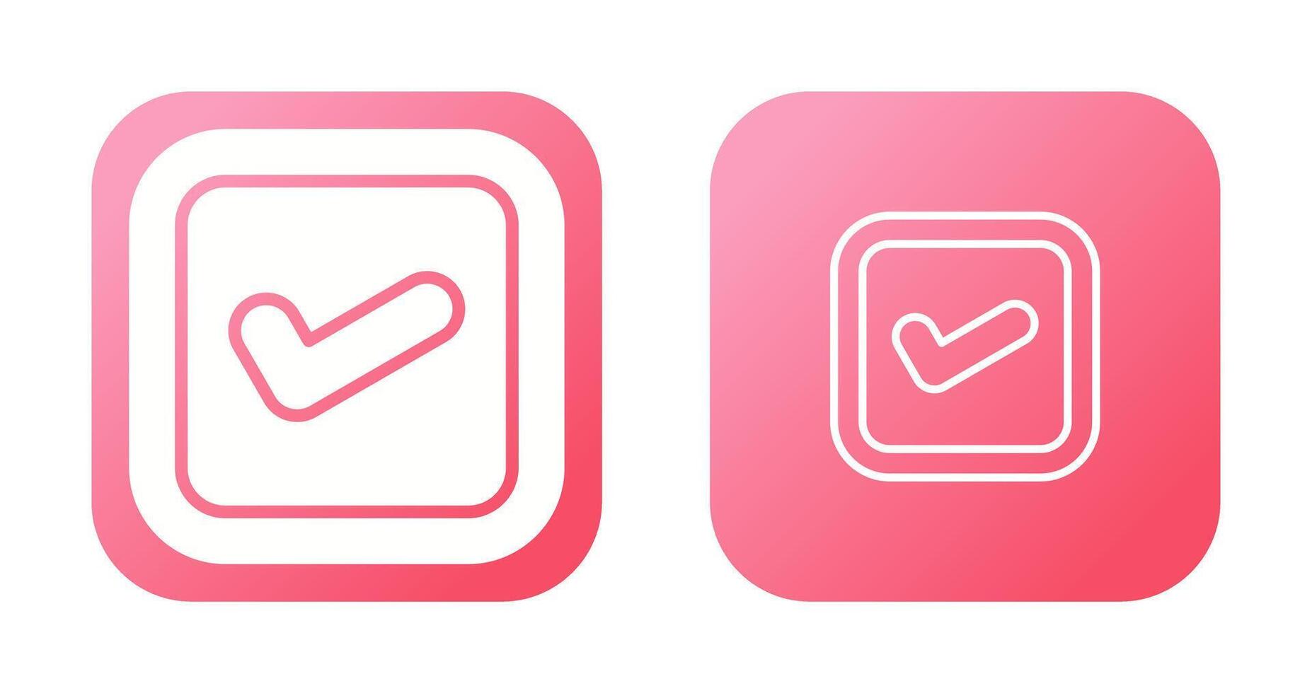 Checkbox Vector Icon