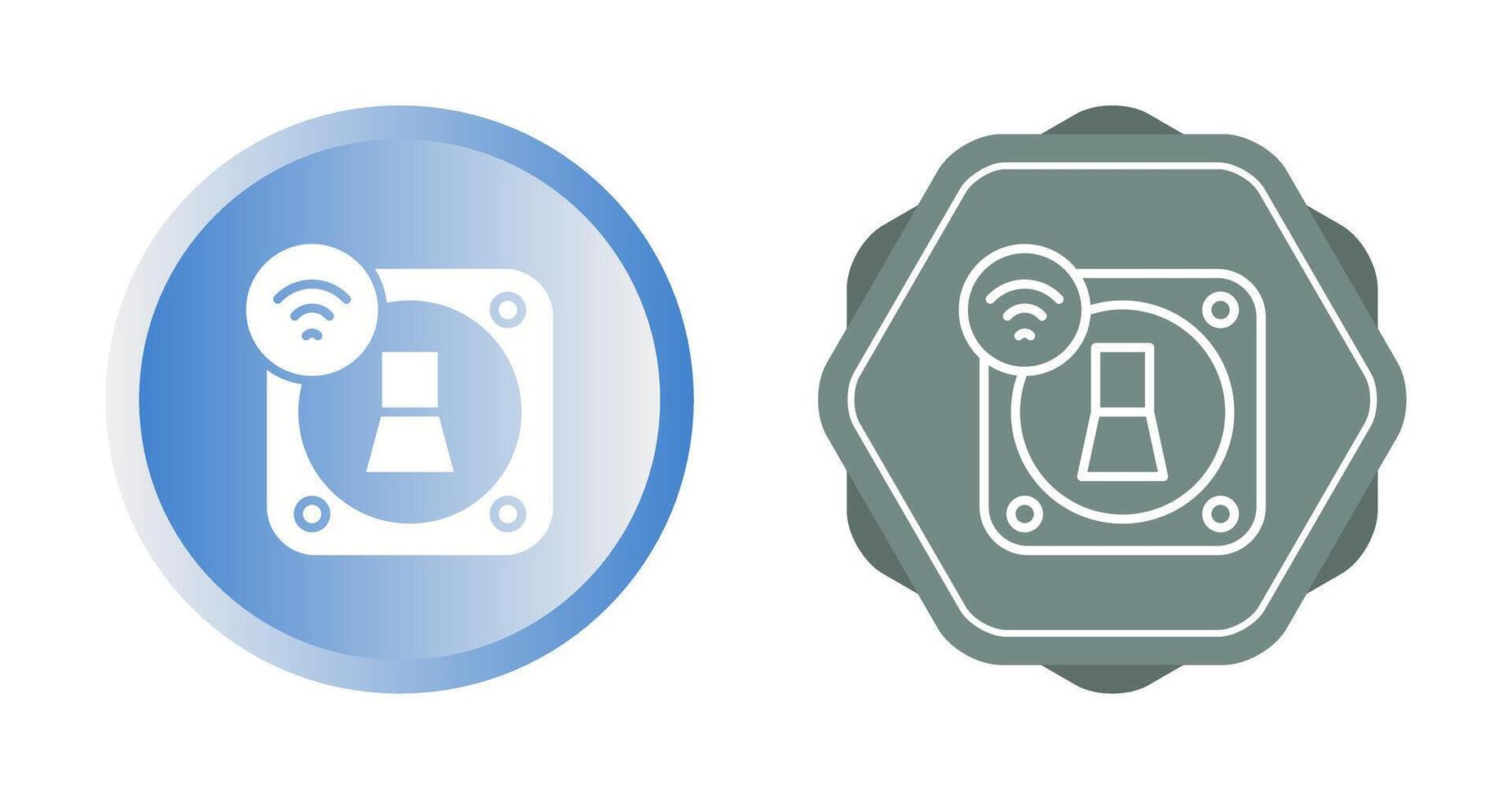Smart Light Switch Vector Icon