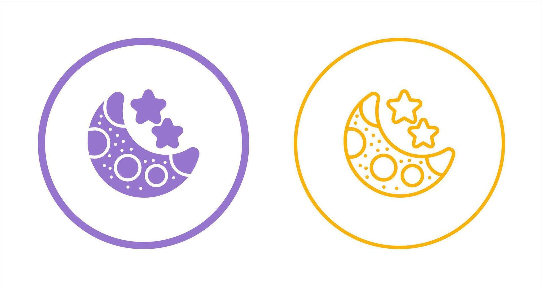 Moon Vector Icon