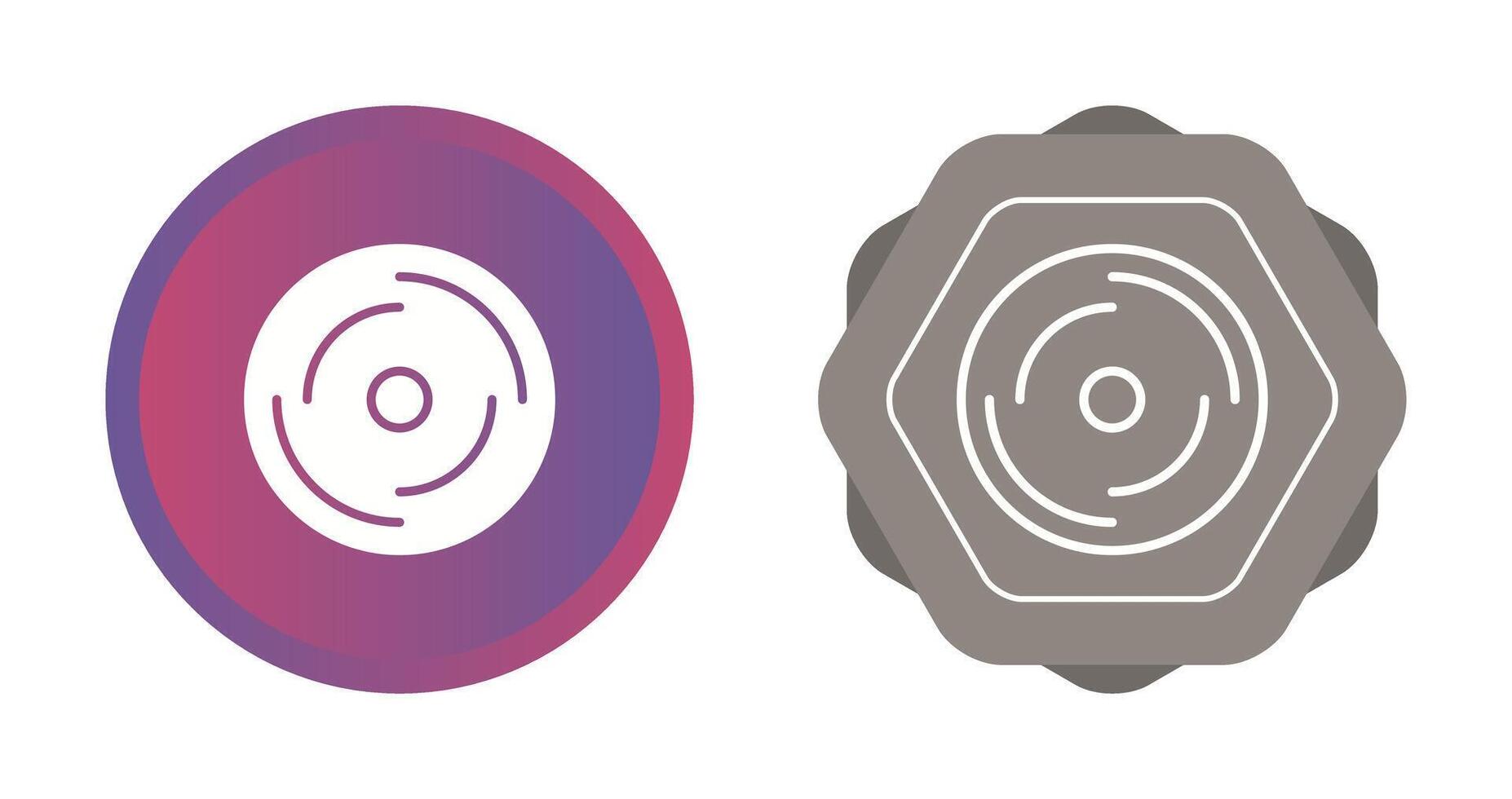 Disk Vector Icon