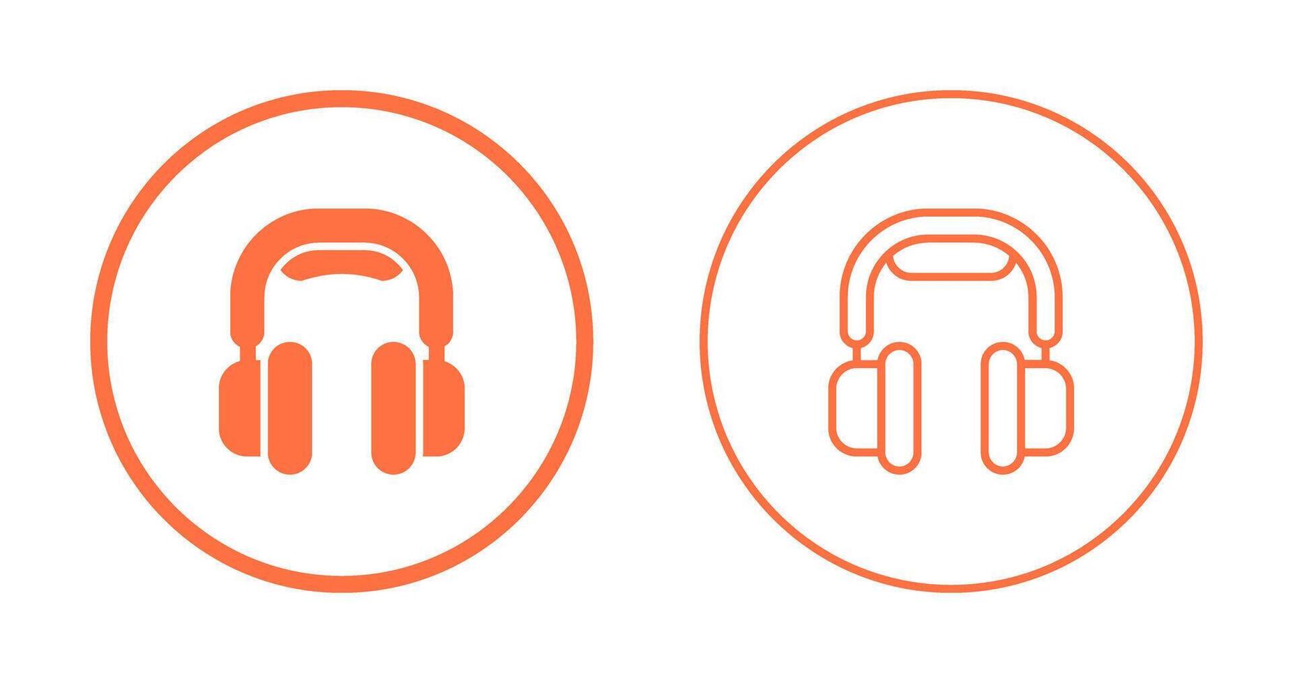 Headphones Vector Icon