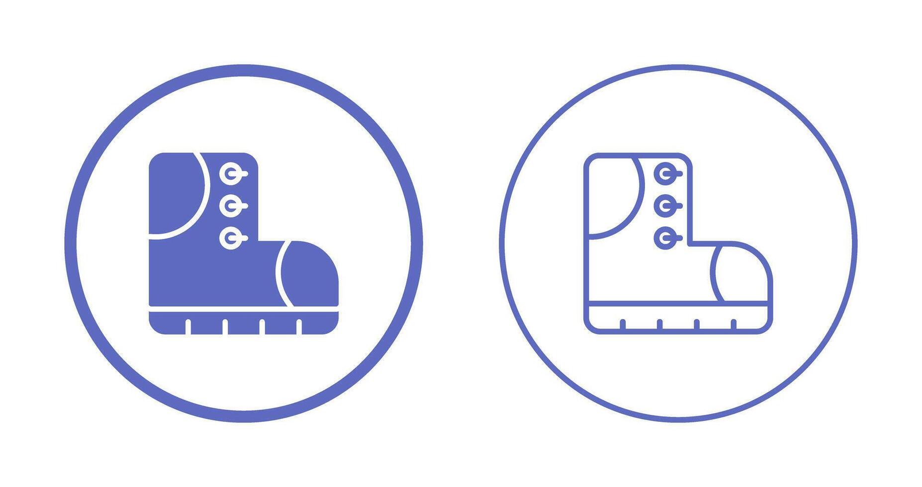 Electrical Work Boots Vector Icon