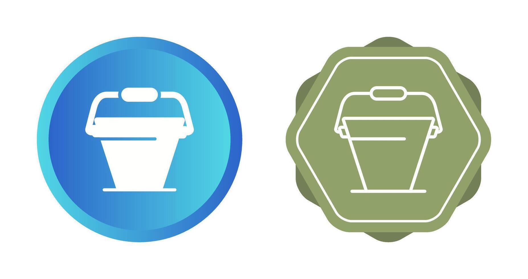 Bucket Vector Icon