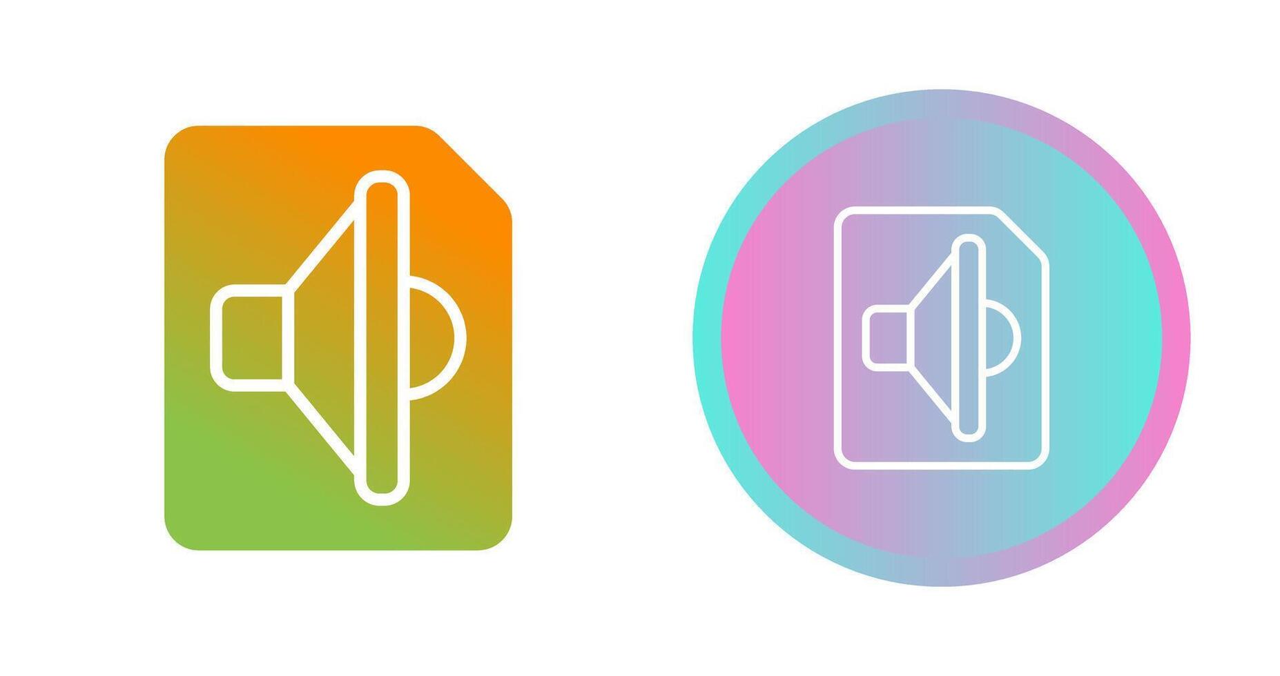 Audio File Vector Icon