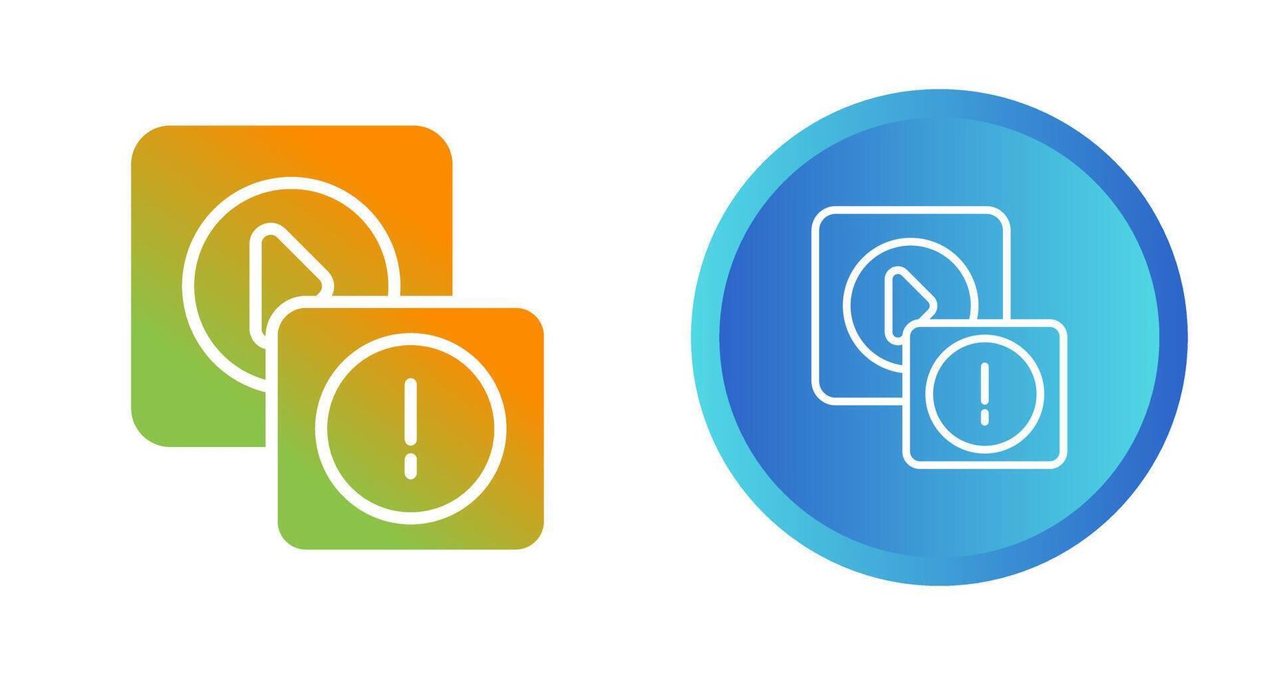 Error Vector Icon