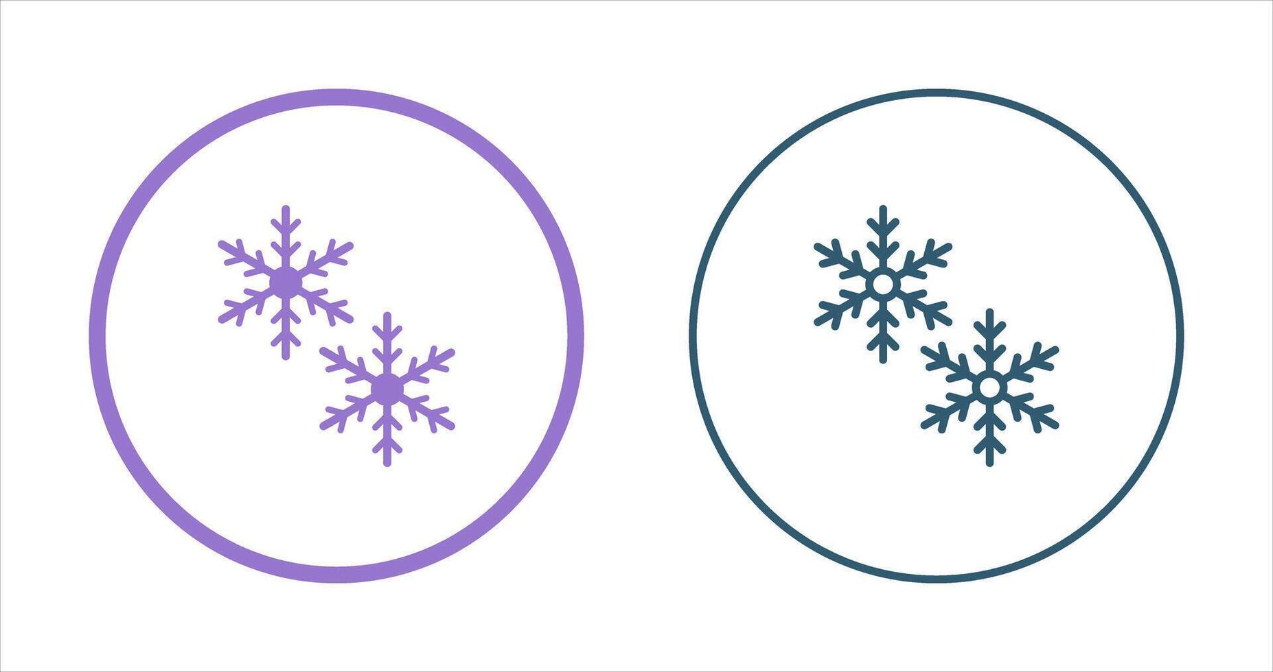 Snowflakes Vector Icon