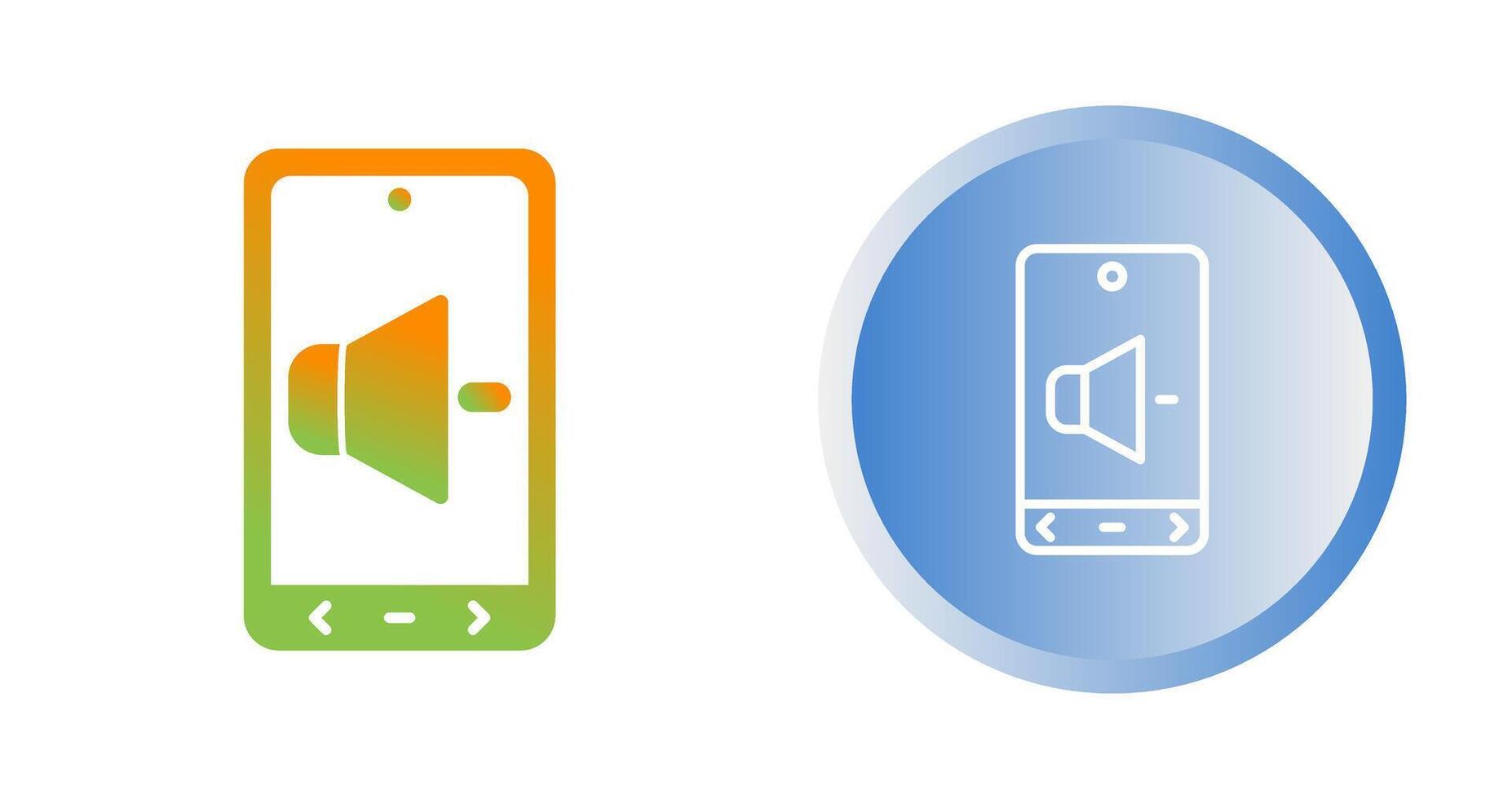 Volume Down Vector Icon