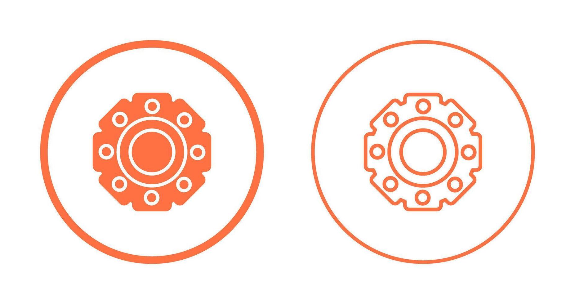 Locknut Vector Icon