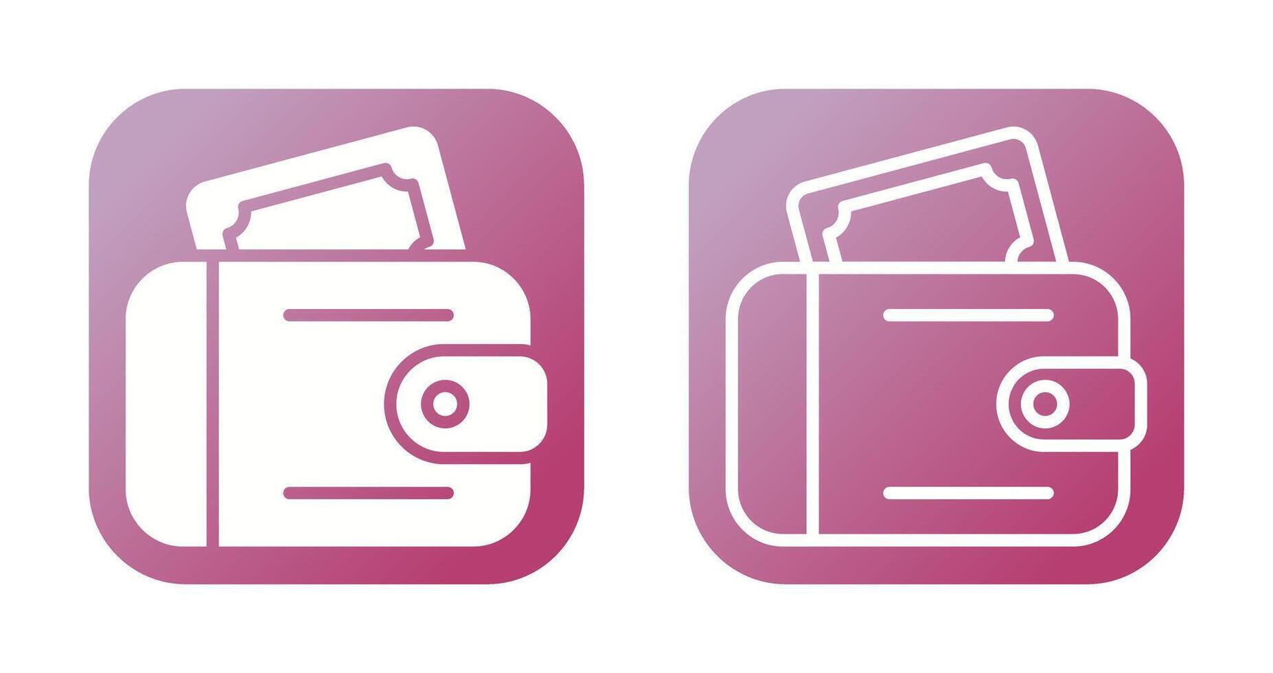 Wallet Vector Icon