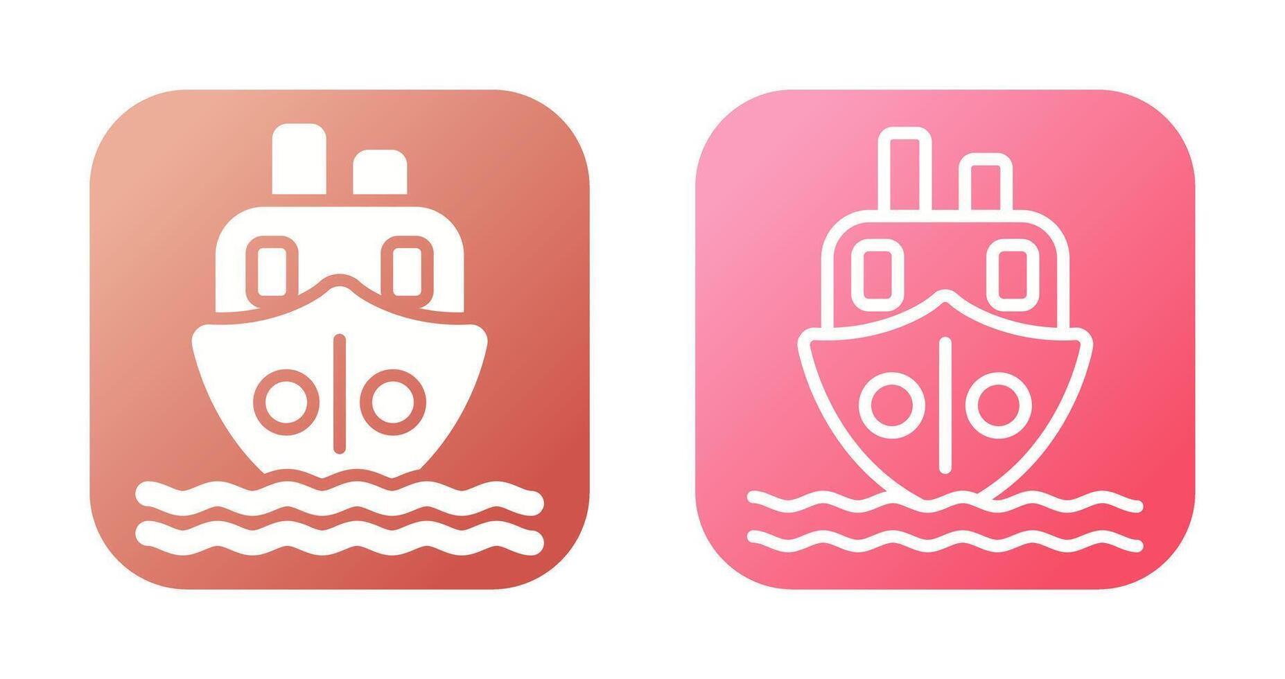 Ship Vector Icon