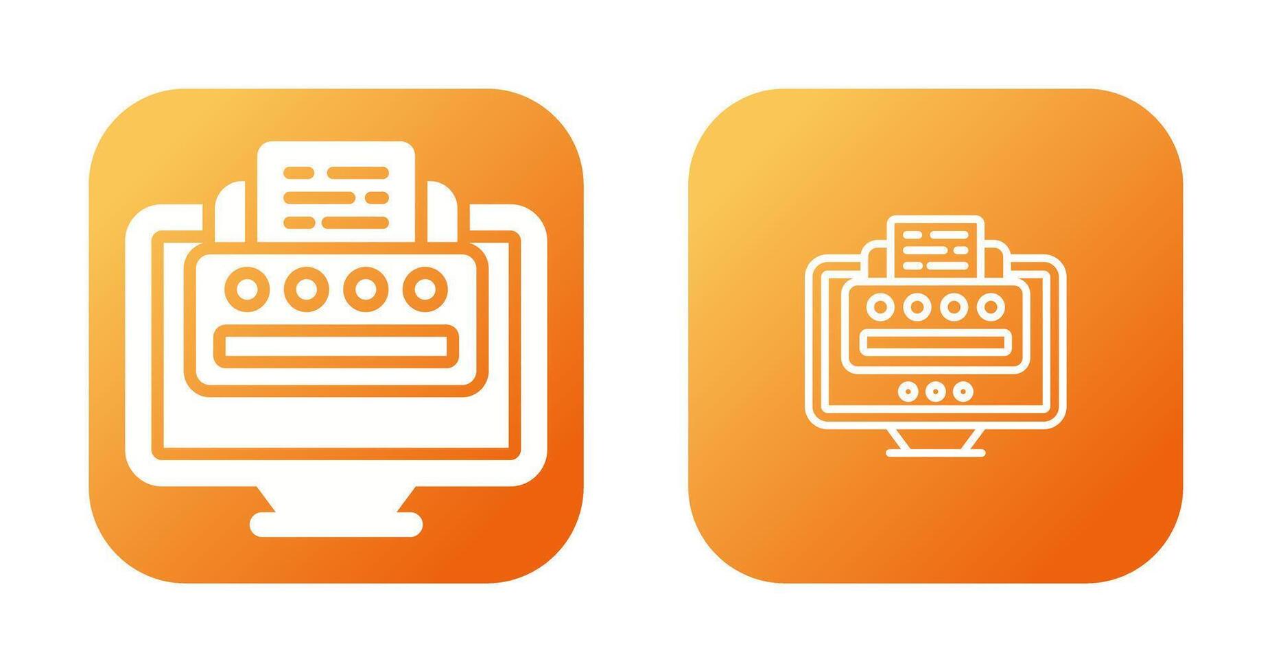 Printer Vector Icon